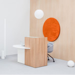 Ovo Reception Desk LOP10 by MDD Office Furniture