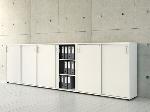 Sliding Door Storages A2P14, A2P08, A2P16 by MDD Office Furniture