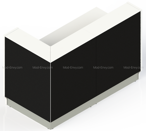 Linea Reception Desk models LIN37L by MDD Office Furniture.