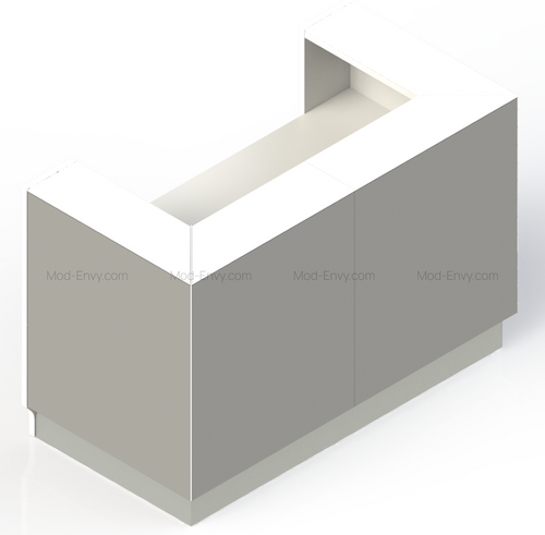 Linea Reception Desk model LIN36 by MDD Office Furniture