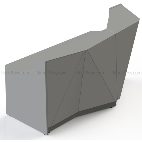Alpa Reception Desk ALP04L by MDD Office Furniture