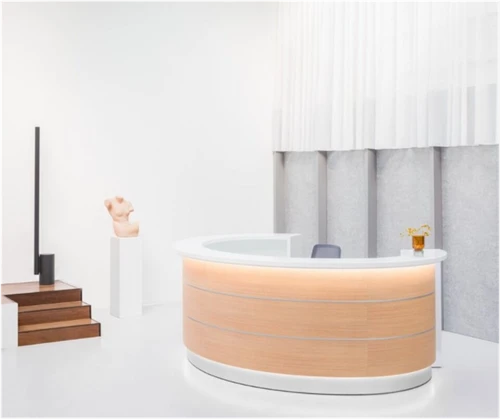 Valde Reception Desk model LAV04L by MDD Office Furniture