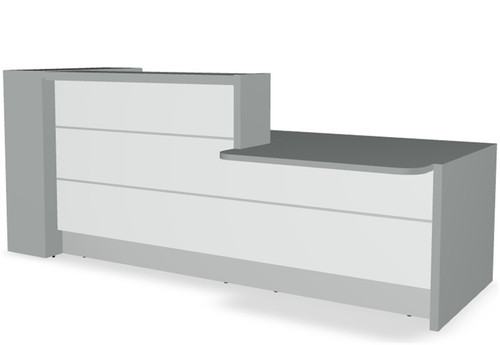 Valde Reception Desk models LAV41L - 104" by MDD Office Furniture