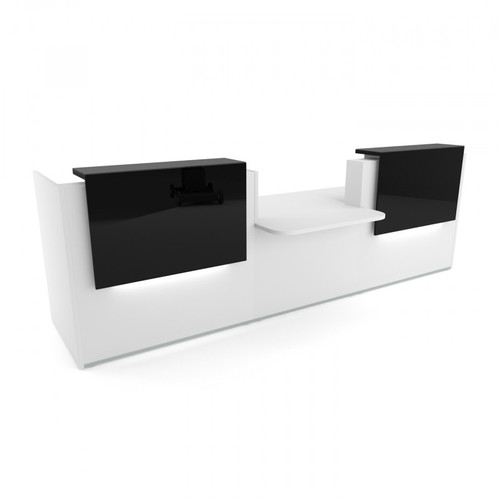 Tera Reception Desk TRA33, TRA34, TRA35 by MDD Office Furniture