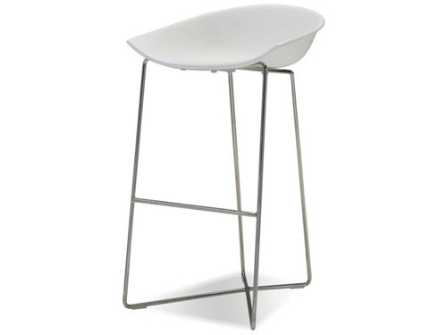 Paraiso Bar Stool in white by Mobital