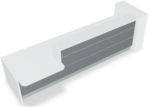 Valde Reception Desk models LAV46L by MDD Office Furniture