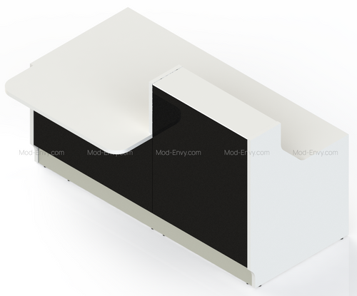 Linea Reception Desk models LIN33P by MDD Office Furniture