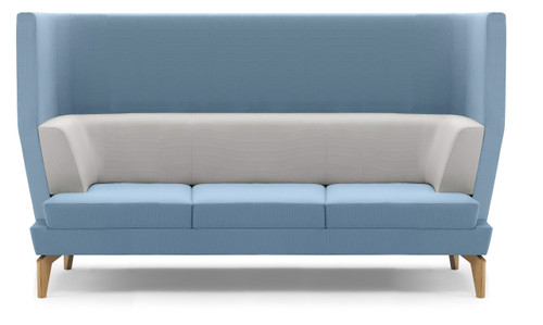 Entente High Back 3-Seater by Boss Design