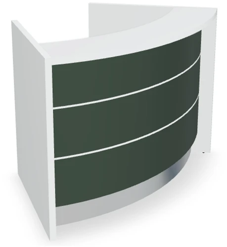 Valde Reception Desk LAV54L - 65" by MDD Office Furniture