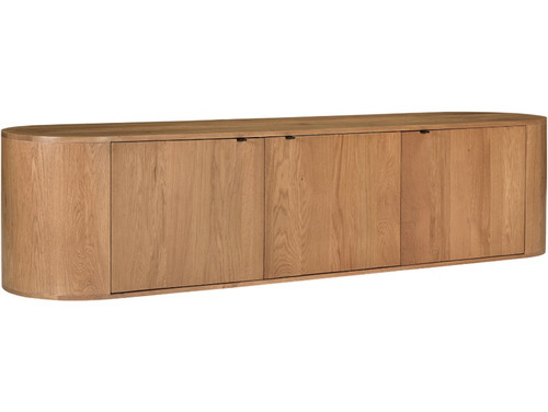 Theo Media Console - Natural by Moe's Home Collection