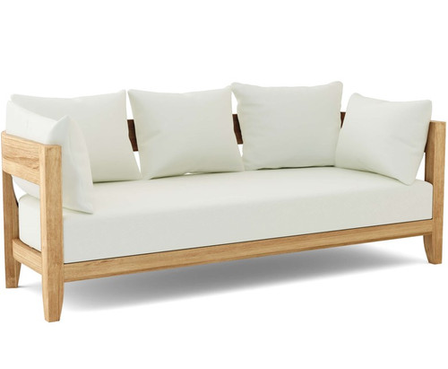 Coronado Deep Seating Sofa DS-303 Canvas Natural by Anderson Teak