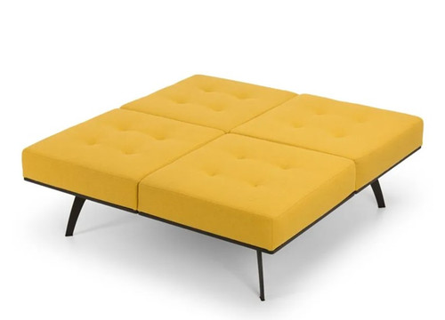 Millepiedi Square Low Bench - MP SP0S by True Design