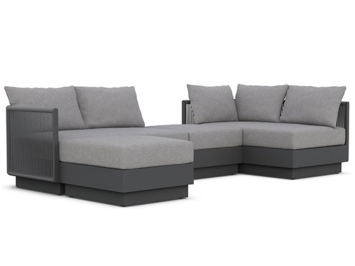 Porto Rope 4-PC Sectional Sofa by Azzurro Living
