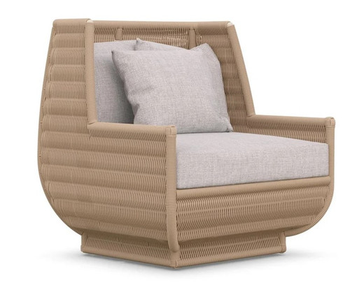 Tulum Club Chair TUL-R05S1-CU by Azzurro Living