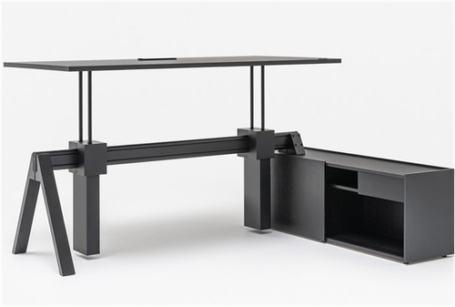 Viga Electric Adjustable Desk w/ Right Storage V03PR, V04PR by MDD Office Furniture