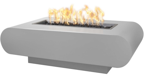 La Jolla Fire Pit - Pewter Powder Coated by The Outdoor Plus