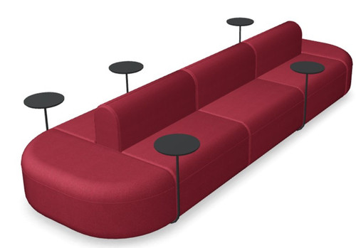 Artiko Double Sided Sofa AT14 by MDD Office Furniture