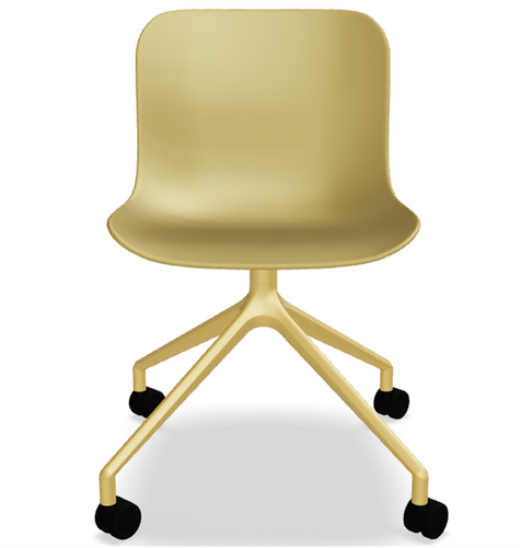 Baltic 2 Basic Office Chair w/ Swivel Base - BLK1P19K by MDD Office Furniture