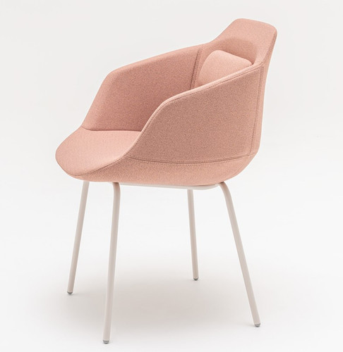 Ultra Chair w/ 4-Leg Metal Base - UFP16 by MDD Office Furniture