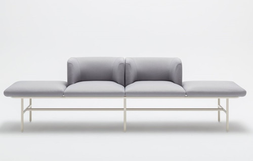 Agora 4 Seater Office Sofa by MDD Office Furniture