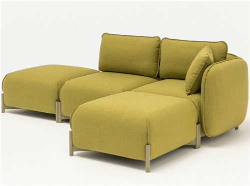 Linka 4-Seater Sofa Group 2 by MDD Office Furniture