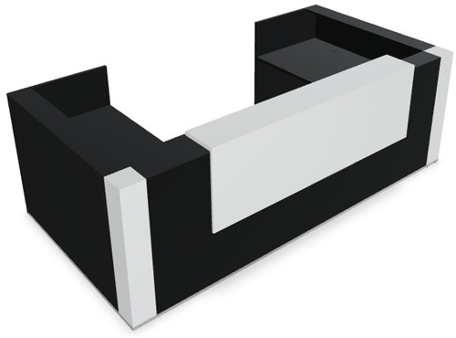 Tera 174" U-Shape Reception Desk - TRA32 by MDD Office Furniture