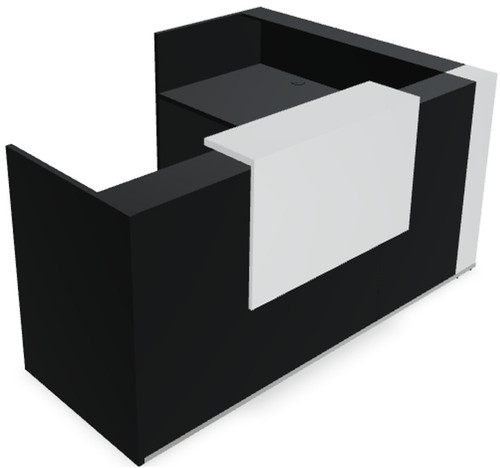 Tera 80" L-Shape Reception Desk TRA27 by MDD Office Furniture