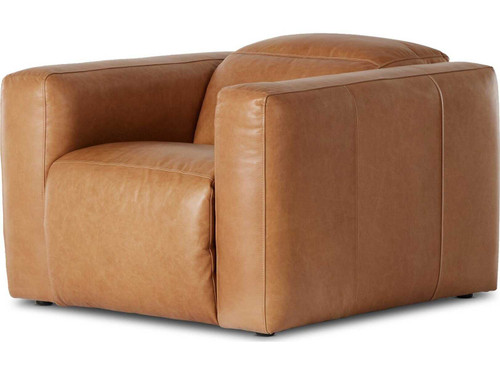 Radley Power Reclining Armchair - Sonoma Butterscotch Leather by Four Hands