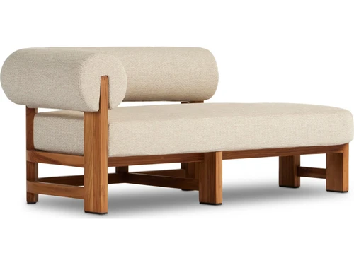 Malta Outdoor LAF Chaise - Faye Sand by Four Hands