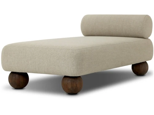 Leilani Outdoor Chaise - Alessi Buff by Four Hands
