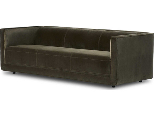 Phillip Sofa - Surrey Olive Performance Fabric by Four Hands