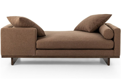 Everly Tete A Tete Chaise - Antwerp Cafe Performance Fabric by Four Hands