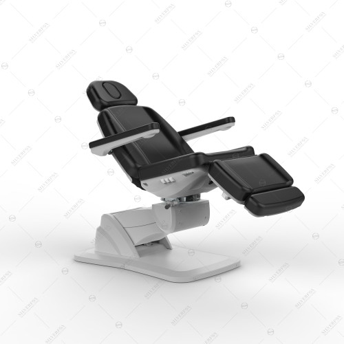 Facial Bed & Exam Chair w/ Rotation (Black - Special Order) by Silver Fox