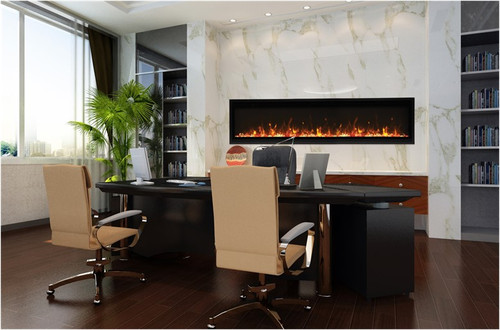 Amantii Panorama Series Slim Smart Electric Fireplace