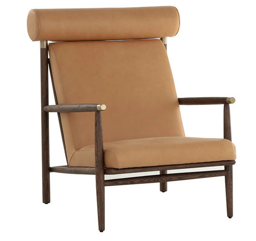 Biko Lounge Chair - Sahara Camel by Sunpan Modern Home