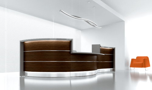 Valde Reception Desk LAV35L by MDD Office Furniture
