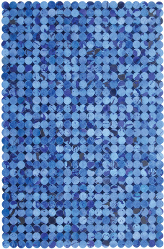 Geometric Cowhide Area Rug MH-275 by Madison's Inc.
