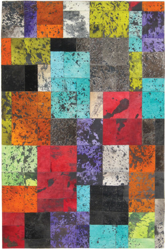 Patchwork Cowhide Area Rug - MH-271 by Madison's Inc.