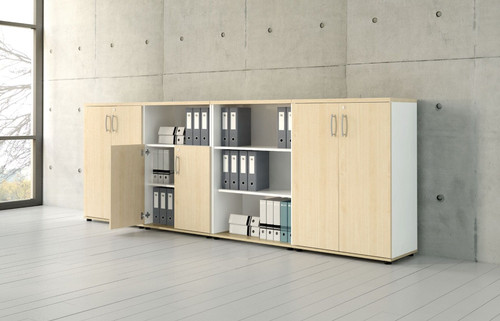 Standard Storage Cabinets  A3104 + A3404 + A3504 by MDD Office Furniture