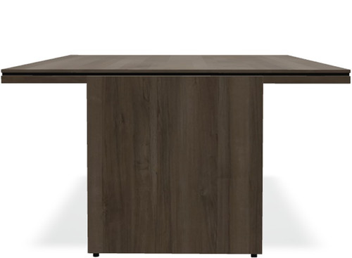 Status 55" Conference Table Middle Module - X07 in Dark Walnut by MDD Office Furniture