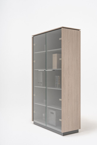 Status Glass Door Storage X55 by MDD Office Furniture