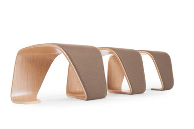 DNA BENCH - UPHOLSTERED - 3 SEATER by True Design | Mod-Envy Furnishings