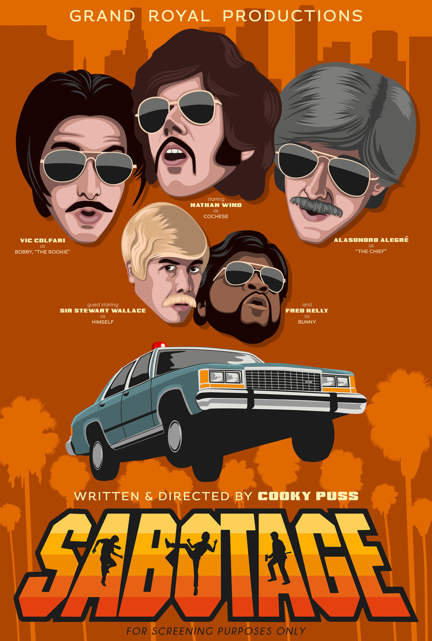 BEASTIE BOYSビースティーボーイズSABOTAGE ポスター BEASTIE BOYS Sabotage BANNER HUGE 4X4 Ft Fabric Poster Tapestry