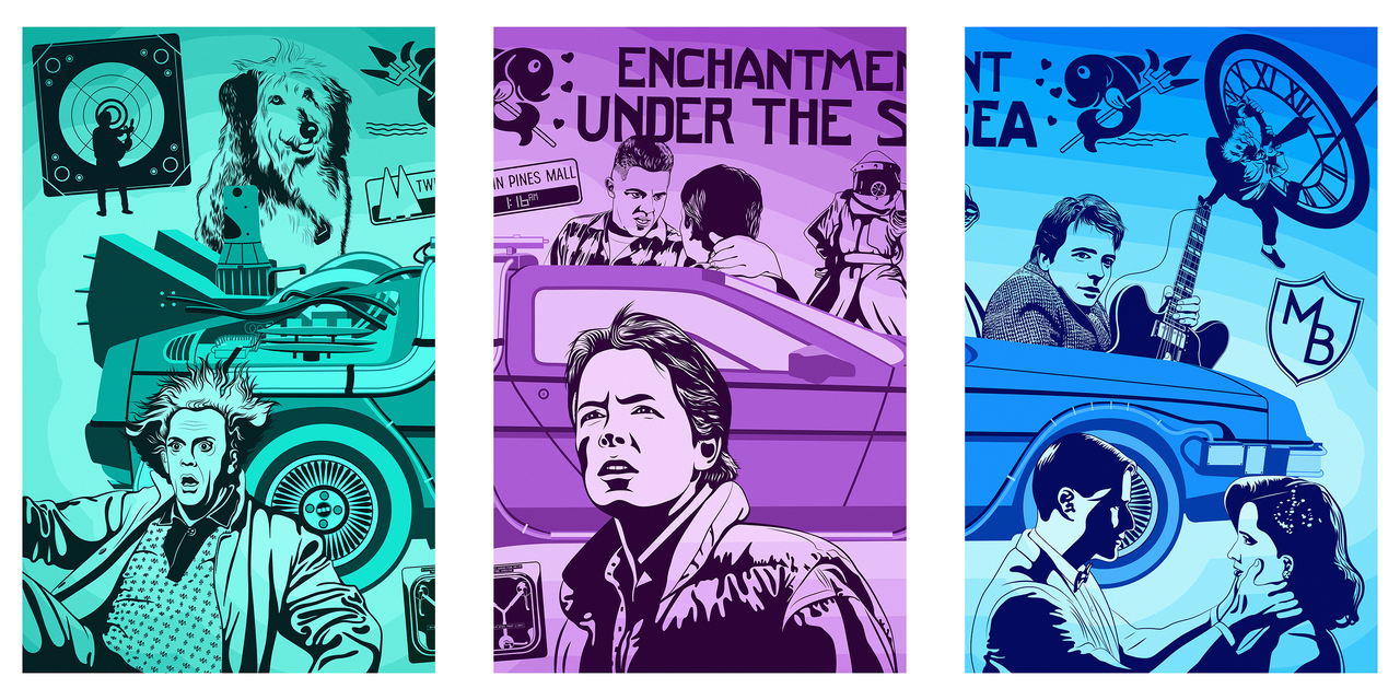 1 21 Gigawatts Triptych Plaid Design 1-21-gigawatts-triptych-plaid-design