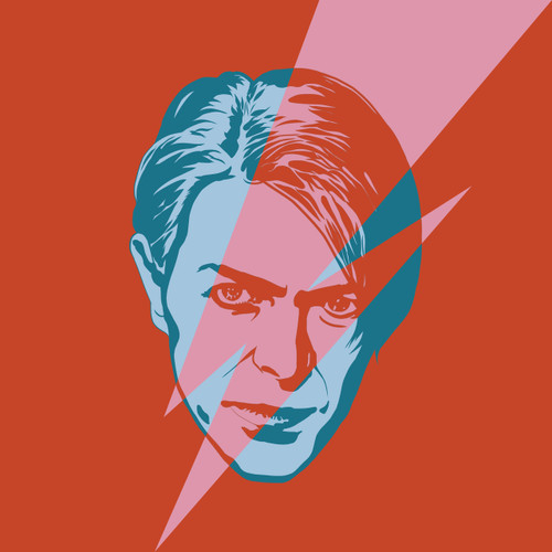 "Turn and Face the Strange" (Red Variant) "Turn and Face the Strange" (Red Variant)