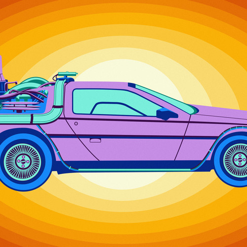 "88 MPH" (Variant 1) "88 MPH" (Variant 1)