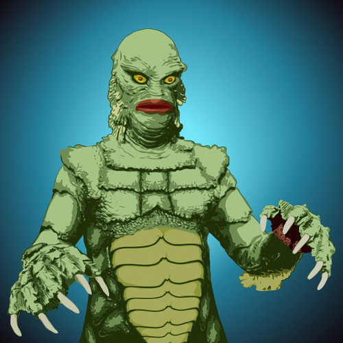"Creature from the Black Lagoon"