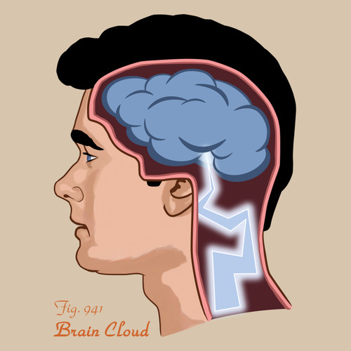 JOE VERSUS THE VOLCANO - BRAIN CLOUD - Short-Sleeve Unisex T-Shirt