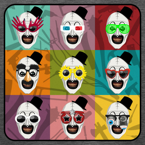 TERRIFIER - (POP) ART THE CLOWN (V1) - Short-Sleeve Unisex T-Shirt