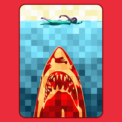 JAWS - CARCHARODON CARCHARIAS - Short-Sleeve Unisex T-Shirt